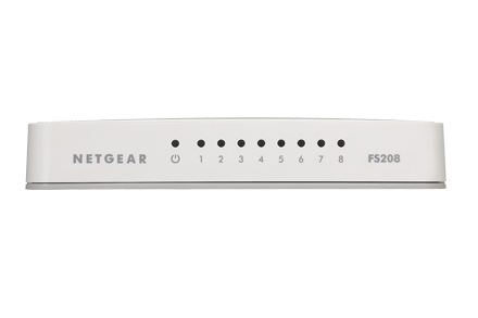 Netgear FS208-100PES 8PT FE UNMANAGED SWITCH